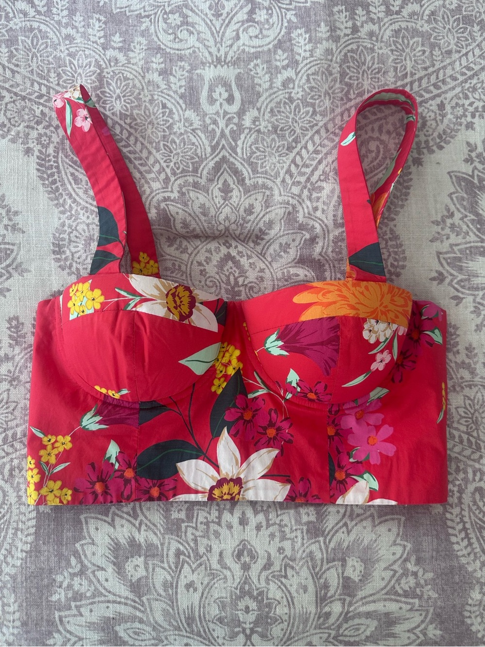 Cara Cara Claudine bustier top size 4